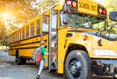 School bus for back to school