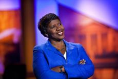 Gwen Ifill, on the set of "Washington Week"