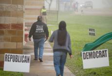 Super Tuesday primary election in Texas