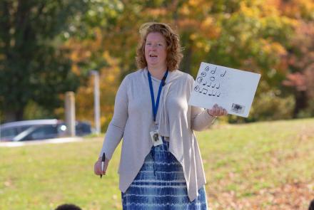 Third-grade music theory lesson