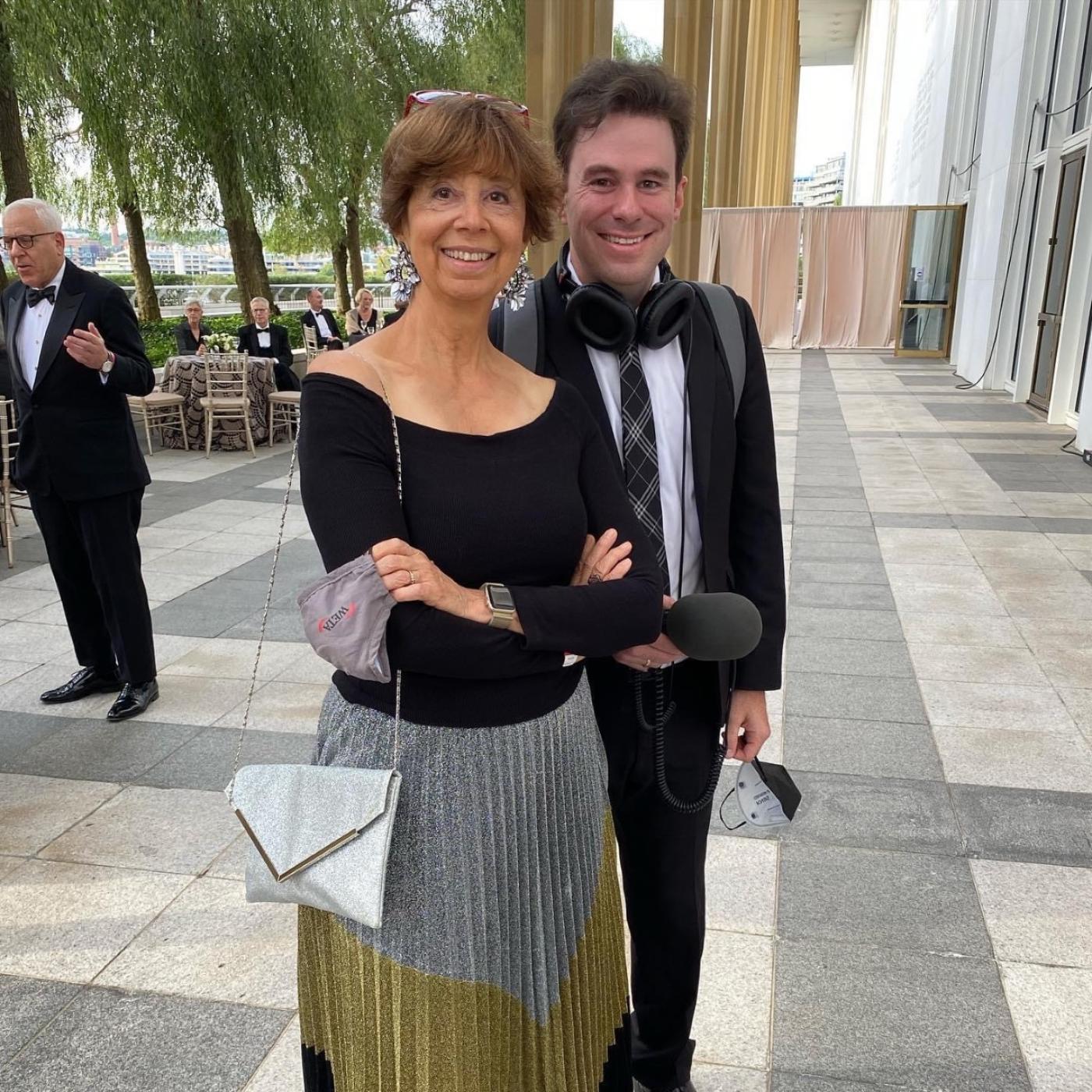 Nicole Lacroix and John Banther at 2021 Season Opening Gala Concert